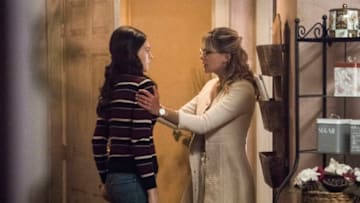 Supergirl -- "Reality Bytes" -- Image Number: SPG515B_0097b.jpg -- Pictured (L-R): Nicole Maines as Nia Nal/Dreamer and Melissa Benoist as Kara/Supergirl -- Photo: Dean Buscher/The CW -- © 2020 The CW Network, LLC. All rights reserved.