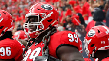 Georgia defensive lineman Jordan Davis (99).
