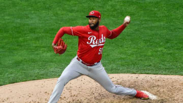 Former St. John's basketball player Amir Garrett. Mandatory Credit: Jeffrey Becker-USA TODAY Sports