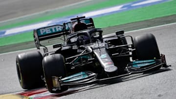 Lewis Hamilton, Mercedes, Formula 1 (Photo by JAVIER SORIANO/AFP via Getty Images)