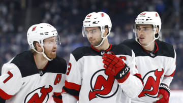 New Jersey Devils defenseman Dougie Hamilton (7),: James Carey Lauder-USA TODAY Sports