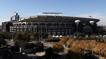 CHARLOTTE, NC - NOVEMBER 11: A general view of the stadium before the game between the Denver Broncos and the Carolina Panthers at Bank of America Stadium on November 11, 2012 in Charlotte, North Carolina. (Photo by Streeter Lecka/Getty Images)
