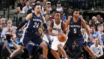 DALLAS, TX - OCTOBER 25: Yogi Ferrell