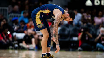 Lonzo Ball #2 of the New Orleans Pelicans r (Photo by Carmen Mandato/Getty Images)