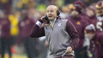 P.J. Fleck, Minnesota Golden Gophers. (Mandatory Credit: Jesse Johnson-USA TODAY Sports)