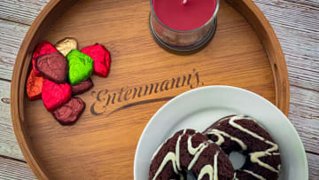 Entenmann’s Donut Cakes in double chocolate chip, photo provided by Cristine Struble