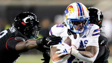 Cincinnati Bearcats take on Kansas Jayhawks at Nippert Stadium.