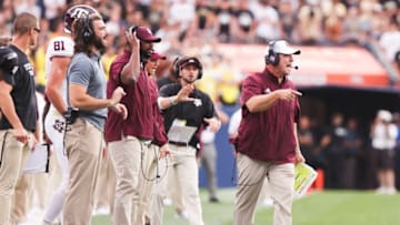 Jimbo Fisher, Texas A&M Football (Photo by Michael Ciaglo/Getty Images)
