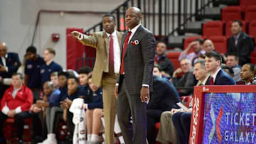 NEW YORK, NEW YORK - DECEMBER 03: Head coach Mike Anderson of the St. John's basketball team reacts against the St. Peter's Peacocks at Carnesecca Arena on December 03, 2019 in New York City. (Photo by Steven Ryan/Getty Images)