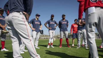 Red Sox, shift (Photo by Maddie Malhotra/Boston Red Sox/Getty Images)