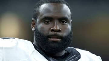 Philadelphia Eagles defensive tackle Bennie Logan (96) is shown during the first half of an NFL football game against the Detroit Lions in Detroit, Michigan USA, on Sunday, October 9, 2016. (Photo by Jorge Lemus/NurPhoto via Getty Images)