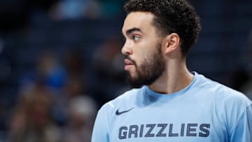 Former Duke basketball national champ Tyus Jones, now with the Memphis Grizzlies (Photo by Joe Robbins/Getty Images)