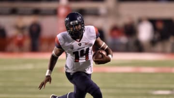 SALT LAKE CITY, UT - OCTOBER 8: Quarterback Khalil Tate