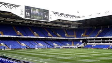 LONDON, ENGLAND - APRIL 30: General view inside the stadium prior to the Premier League match between Tottenham Hotspur and Arsenal at White Hart Lane on April 30, 2017 in London, England. (Photo by Julian Finney/Getty Images)