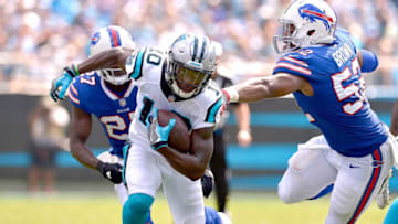 CHARLOTTE, NC - SEPTEMBER 17: Curtis Samuel