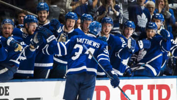 TORONTO, ON - APRIL 23: Auston Matthews