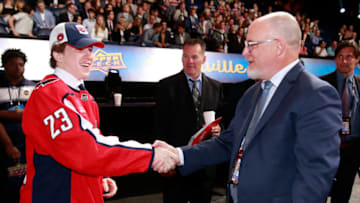 Andrew Cristall, Washington Capitals (Photo by Jeff Vinnick/NHLI via Getty Images)