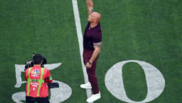 "One of the most famous people in the world" lauded Coach Prime and the Colorado football program on September 15 in Boulder Mandatory Credit: Richard Mackson-USA TODAY Sports