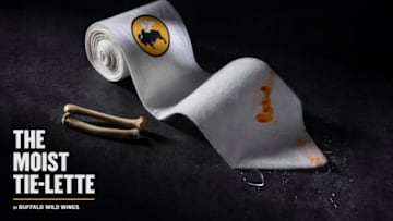 BWW offers the Moist Tie-lette for Father's Day, photo provided by Buffalo Wild Wings