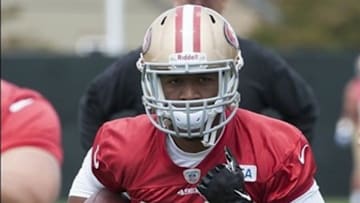 Jun 11, 2013; San Francisco, CA, USA; San Francisco 49ers running back LaMichael James (23) runs with the ball during minicamp at San Francisco 49ers training facility. Mandatory Credit: Ed Szczepanski-USA TODAY Sports