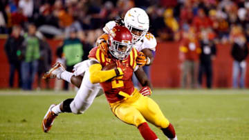 AMES, IA â OCTOBER 31: linebacker Malik Jefferson