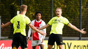 Bradley Fink was on target once again as the Borussia Dortmund U-19s beat Empoli (Photo by Rene Nijhuis/BSR Agency/Getty Images)