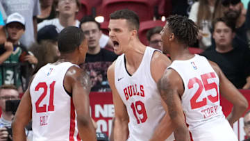 Marko Simonovic, Chicago Bulls (Credit: Stephen R. Sylvanie-USA TODAY Sports)