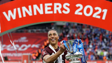 Youri Tielemans of Leicester City (Photo by Kirsty Wigglesworth - Pool/Getty Images)