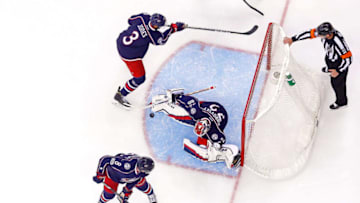 COLUMBUS, OH - APRIL 16: Sergei Bobrovsky