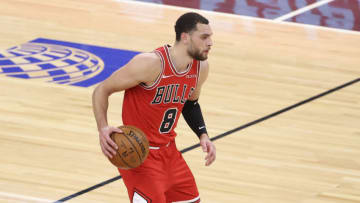 Zach LaVine, Chicago Bulls Mandatory Credit: Kamil Krzaczynski-USA TODAY Sports
