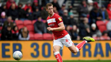 BRISTOL, ENGLAND - OCTOBER 27: Adam Webster of Bristol City with the ball during the Sky Bet Championship match between Bristol City and Stoke City at Ashton Gate on October 27, 2018 in Bristol, England. (Photo by Alex Davidson/Getty Images)