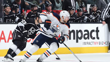 LOS ANGELES, CA - FEBRUARY 7: Leon Draisaitl