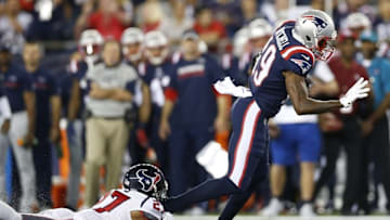 Malcolm Mitchell (19) of the New England Patriots. Credit: Greg M. Cooper-USA TODAY Sports