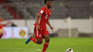 Kingsley Coman, FC Bayern Munich. (Photo by Alexander Hassenstein/Getty Images )