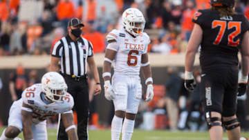 Juwan Mitchell, Texas Football Mandatory Credit: Texas won 41-34. Brett Rojo-USA TODAY Sports