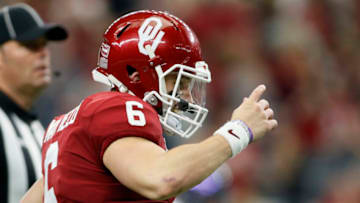 Baker Mayfield Mandatory Credit: Tim Heitman-USA TODAY Sports