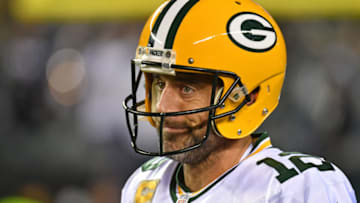 Nov 27, 2022; Philadelphia, Pennsylvania, USA; Green Bay Packers quarterback Aaron Rodgers (12) against the Philadelphia Eagles at Lincoln Financial Field. Mandatory Credit: Eric Hartline-USA TODAY Sports