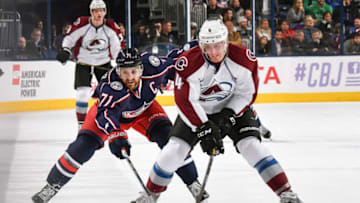 COLUMBUS, OH - NOVEMBER 21: Nick Foligno