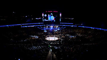LAS VEGAS, NV - DECEMBER 30: A general view of the Octagon during the UFC 219 event inside T-Mobile Arena on December 30, 2017 in Las Vegas, Nevada. (Photo by Brandon Magnus/Zuffa LLC/Zuffa LLC via Getty Images)