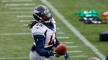 Denver Broncos LB Alexander Johnson. Mandatory Credit: Isaiah J. Downing-USA TODAY Sports