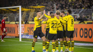 Borussia Dortmund beat Werder Bremen 1-0. (Photo by Kevin Voigt/Getty Images)
