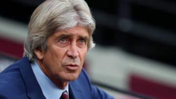 LONDON, ENGLAND - OCTOBER 05: Manuel Pellegrini, Manager of West Ham United looks on ahead of the Premier League match between West Ham United and Crystal Palace at London Stadium on October 05, 2019 in London, United Kingdom. (Photo by Catherine Ivill/Getty Images)