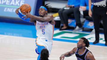 OKC Thunder. Mandatory Credit: Alonzo Adams-USA TODAY Sports
