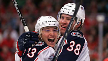 CHICAGO, IL - MARCH 27: Cam Atkinson