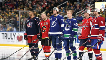NHL players (Photo by Patrick McDermott/NHLI via Getty Images)