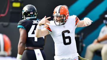 Browns Baker Mayfield (Photo by Julio Aguilar/Getty Images)