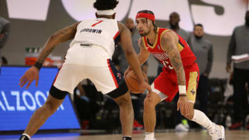 Jose Alvarado #15 of the Birmingham Squadron (Photo by Joe Buglewicz/Getty Images)