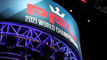 PFL Championship banner (via Amy Kaplan/FanSided)