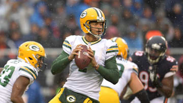 CHICAGO, IL - NOVEMBER 12: Quarterback Brett Hundley