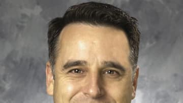 PHOENIX - SEPTEMBER 15: Laurence Gilman of the Phoenix Coyotes poses for a portrait on September 15, 2003 at America West Arena in Phoenix, Arizona. (Photo by: Getty Images)
